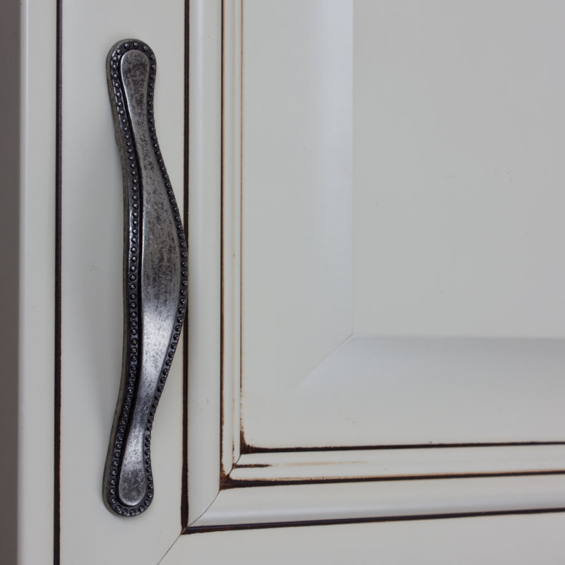 Beaded 3" Center Arch Pull Multipack, Weathered Nickel