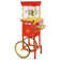 Nostalgia Vintage 8-Ounce Professional Popcorn and Concession Cart, 53 Inches Tall, Makes 32 Cups of Popcorn, Kernel Measuring Cup, Oil Measuring Spoon and Scoop, 13-Inch Wheels