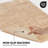  Brentwood Non-Slip Checkered 100% Premium Cotton Bathroom Rug Set-1825655247
