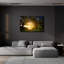 Art mural en verre Latitude Run® «Sunrise Through The Trees» par Rick Berk-1981891603