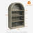 47.6" Small Bookcase Arched Bookshelf-58372493