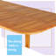 Table de salle à manger d'extérieur W86.3