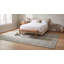 Tapis gris en laine tissé à la main Kristilyn-2058782593
