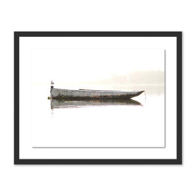 Oyster Skiff Print by Geoffrey Baris