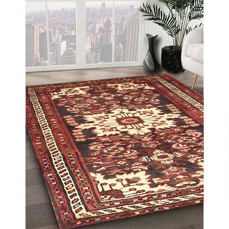 Oriental Indoor Rug, Round 4'