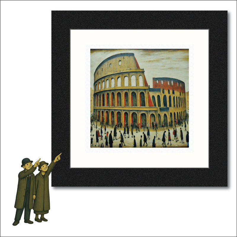 Lowry - Single Picture Frame Print on Giclée