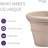 Rolled-Rim Planter Pot-78311479-78311480