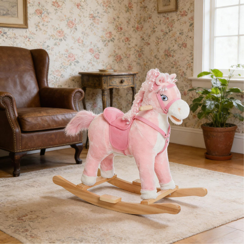 Jouet pour cheval à bascule en peluche pour tout-petits pour tout-petits