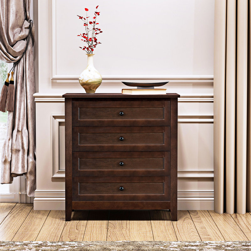 Commode d'appoint Losoya, H 39,69 po x l 27,56 po x P 15,75 po, Auburn
