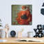 Winston Porter «Rouge From The Garden 3» par Art Licensing Studio, art mural en métal-1602491458