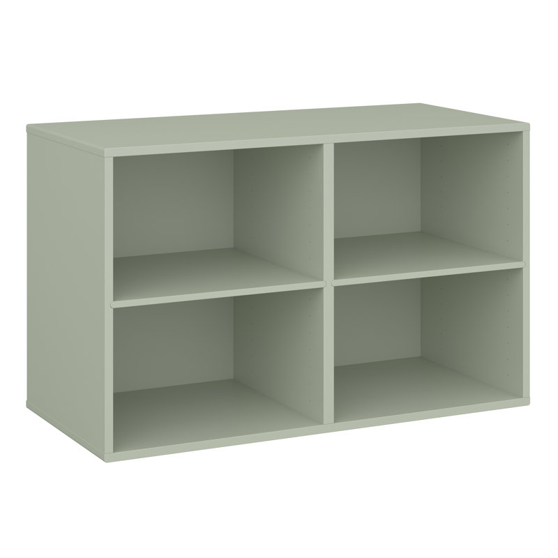Keep Bookcase, Dusty Green, 43cm x 89cm x 32.5cm D