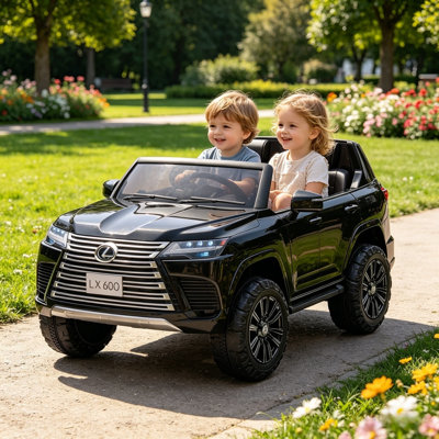 Licence pour enfants 2 places LEXUS LX600 24V sous licence, télécommande