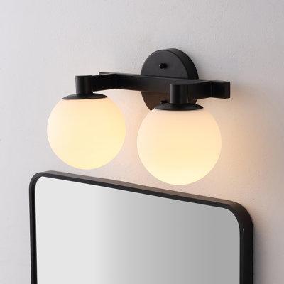 Meuble-lavabo à DEL contemporain en métal / verre givré Songer