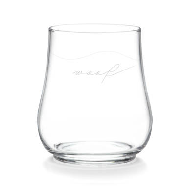 Latitude Run Double Wall Whiskey Glasses - Hexagon Design - Set of 4 - 300 ml - Elegant Whiskey Glasses for Scotch, Single Malt - Old Fashioned Glass