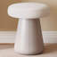 Tabouret de coiffeuse, coussin moelleux, beige