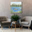  «Canoeing On The Lake» par Deb Strain, art mural sur toile, 37 po x 37 po-632960147