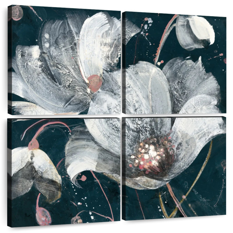 Harnek Translucent Poppies Navy