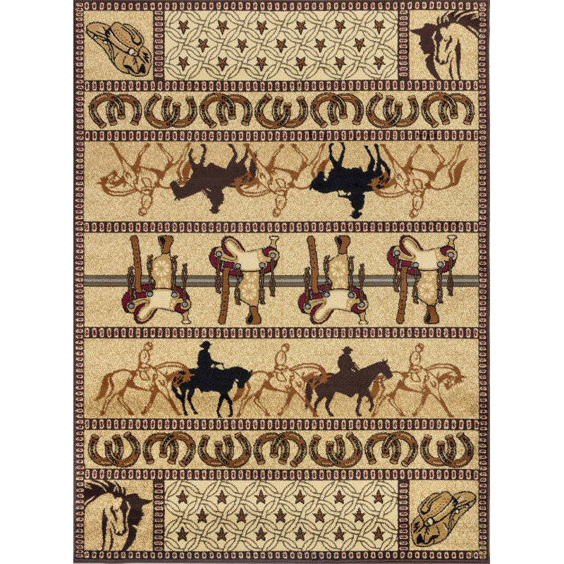 Tribes  7 Ft. 10 In. X 10 Ft. 3 In. Southwest Area Rug, Rectangle 7'10" x 10'3"