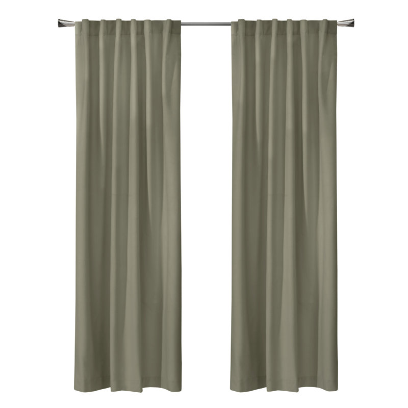 Rideau obscurcissant Gauvin, L 50 po x L 108 po, Taupe