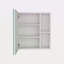 Armoire à pharmacie à porte simple H 19 po avec miroir, cinq tablettes intérieures-1893809957