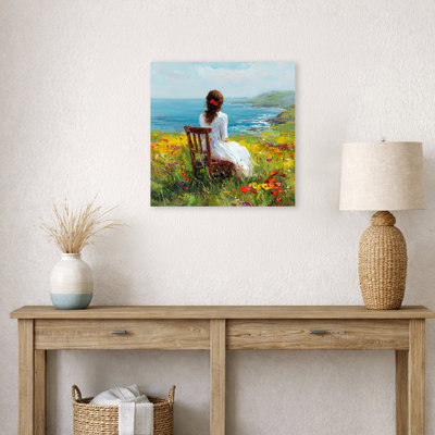 Art mural sur toile Cliffside Coastal Calm