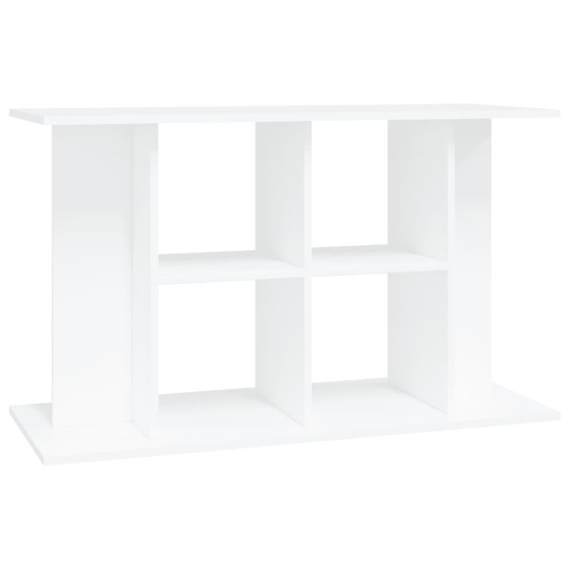 Vidaxl Aquarium Stand Engineered Wood, 60"H x 120"W x 40"D, White