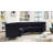 Acquanette 140.94 " Velvet Curved Sectional-510259559