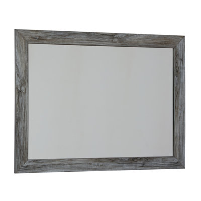 Kaisee Engineered Wood Flat Wall Mirror