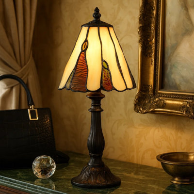 Lampe de table en métal Rienk
