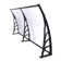 Happy Girl 2cm W x 1cm D Plastic White Cover Retractable Door / Window Awning
