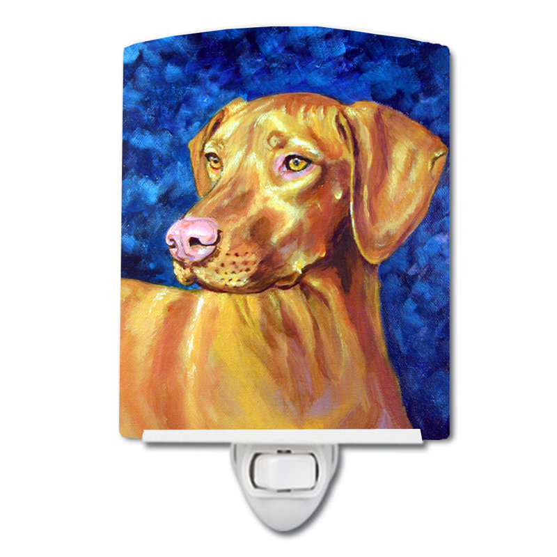 Éclairage de nuit en céramique vizsla