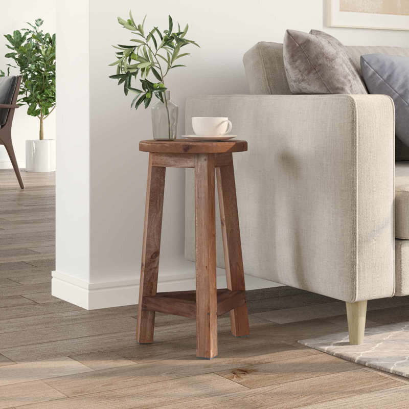 Solid Wood Accent Stool