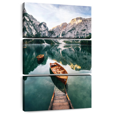 Bateaux Mehar Braies Lake