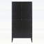 Armoire cannelée moderne pour un rangement élégant-1023961800