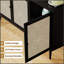 Buffet avec porte en rotin, console de rangement moderne pour l'entrée et le salon avec beaucoup d'espace-2146917282