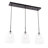 Keech 3-Light Dimmable Iron Pendant 