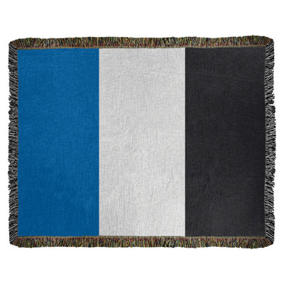 Couverture en coton basket Golden State