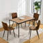 Suede Dining Chairs (set Of 4)