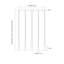 Beverlie 5 - Light Matte LED Kitchen Island Pendant