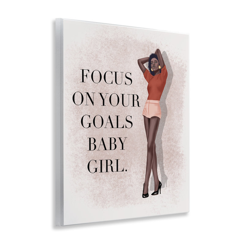«Focus On Goals Girl» par Saba Rauf