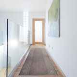 Everleaner Geometric Tufted Gray Area Rug