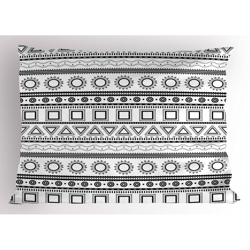 Sun Polyester Sham Set, Twin