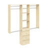 Grid 48'' - 96'' Closet System (Can Be Cut To Fit)