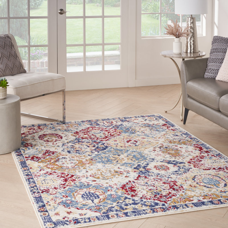 Martese Oriental Indoor Rug, Rectangle 3'9" x 5'9"