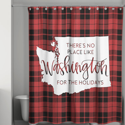 Brianne Plaid Shower Curtain