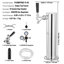 VEVOR Stainless Steel Draft Tower