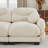 Compression Cozy Sectionals Chenille Modular Modern Home Sofa
