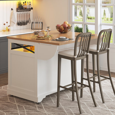 120 cm W Kitchen Island with Top