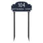 Chesterfield 2-Line Lawn Address Sign-1198863133