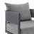Elza Aluminum 3 Piece Seating Group with Cushions